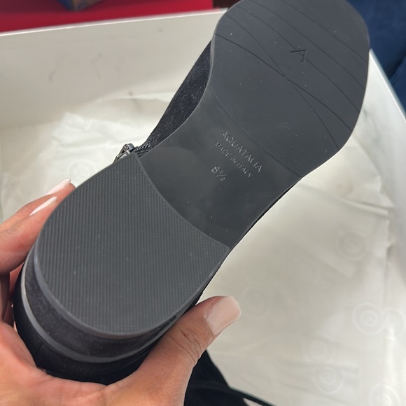 Aquatalia Over the Knee Suede Boots sz 8.5 - Picture 7 of 7